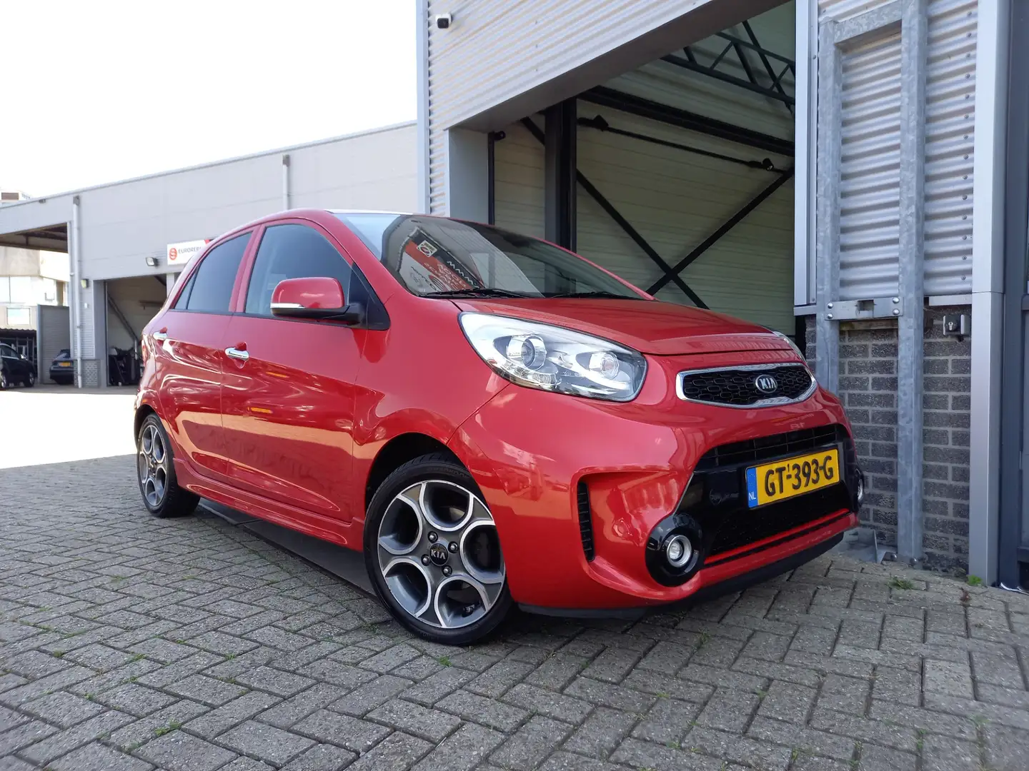 Kia Picanto 1.2 CVVT SportsLine - CLIMA - CRUISE - PDC - LM VE Rouge - 2