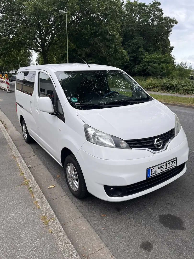 Nissan NV200 Evalia Tekna Blanc - 1