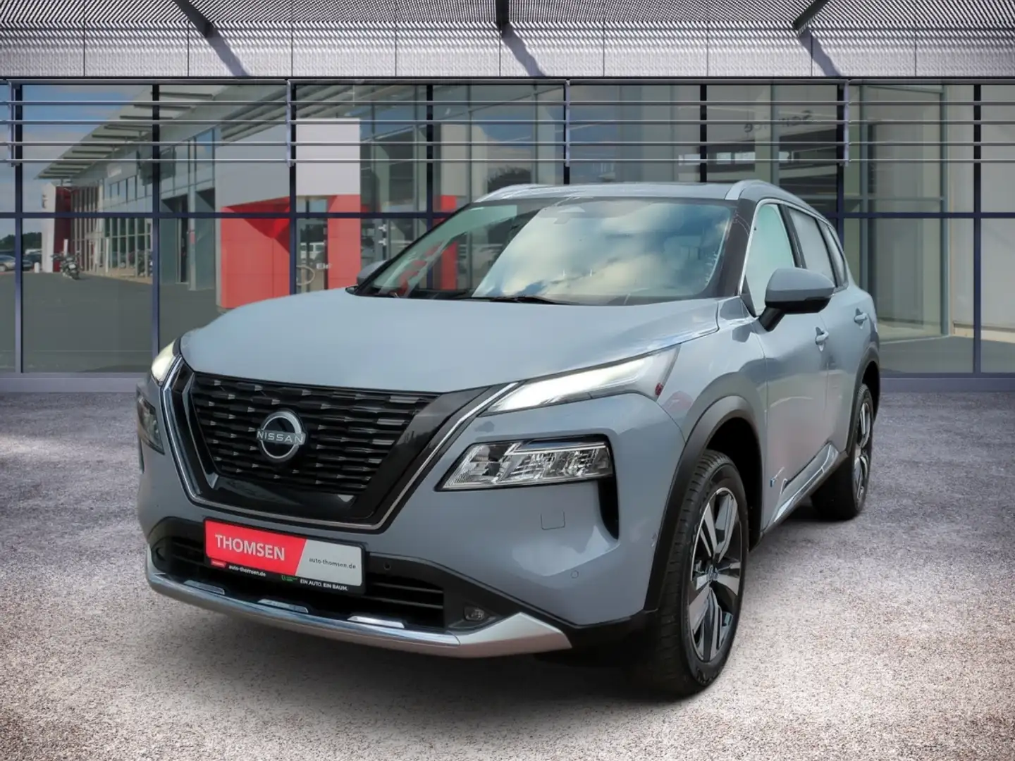 Nissan X-Trail Tekna 1.5 VC-T e-POWER Pano 360 ACC PDC Gris - 2