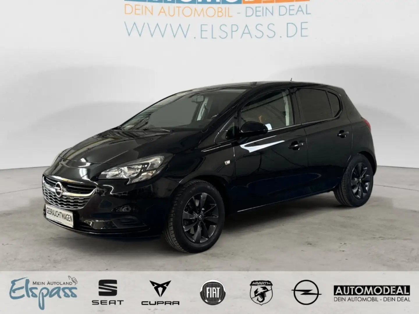Opel Corsa E Edition SHZ TEMPOMAT LHZ APPLE/ANDROID ALU PDC V Černá - 1