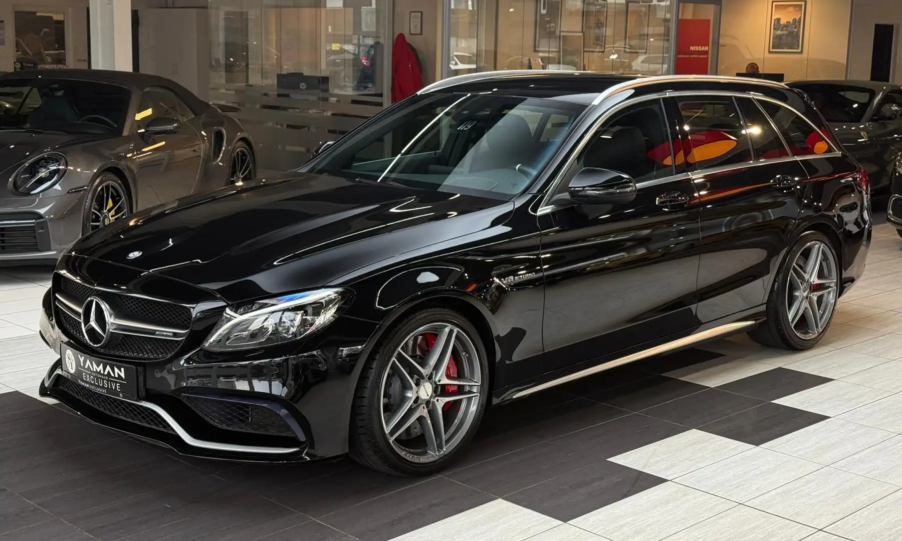Mercedes-Benz C 63 AMG C 63S T*AMG Head-Up*Driver's*Kamera*Perf-AGA Schwarz - 2