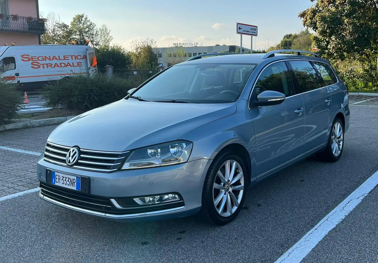 Volkswagen Passat Variant Passat VII  Variant 2.0 tdi Highline Business dsg Blu/Azzurro - 2