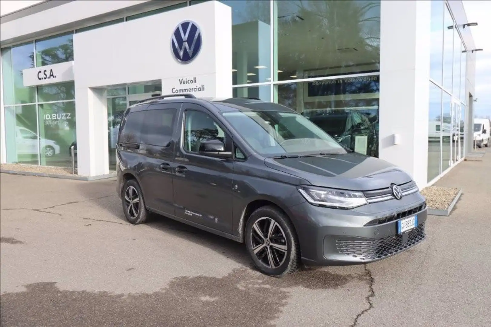 Volkswagen Caddy 2.0 tdi scr 122cv Life dsg7 Grigio - 1