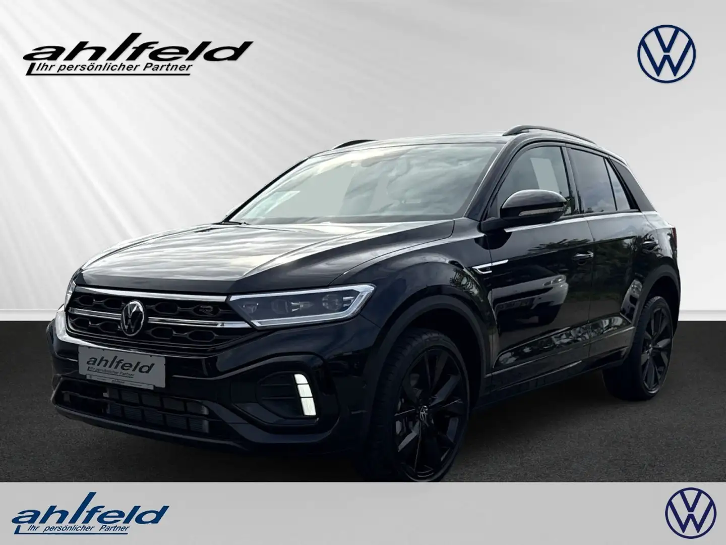 Volkswagen T-Roc R-Line 2.0 TDI DSG BlackStyle AHK ACC KAM Klima Schwarz - 1