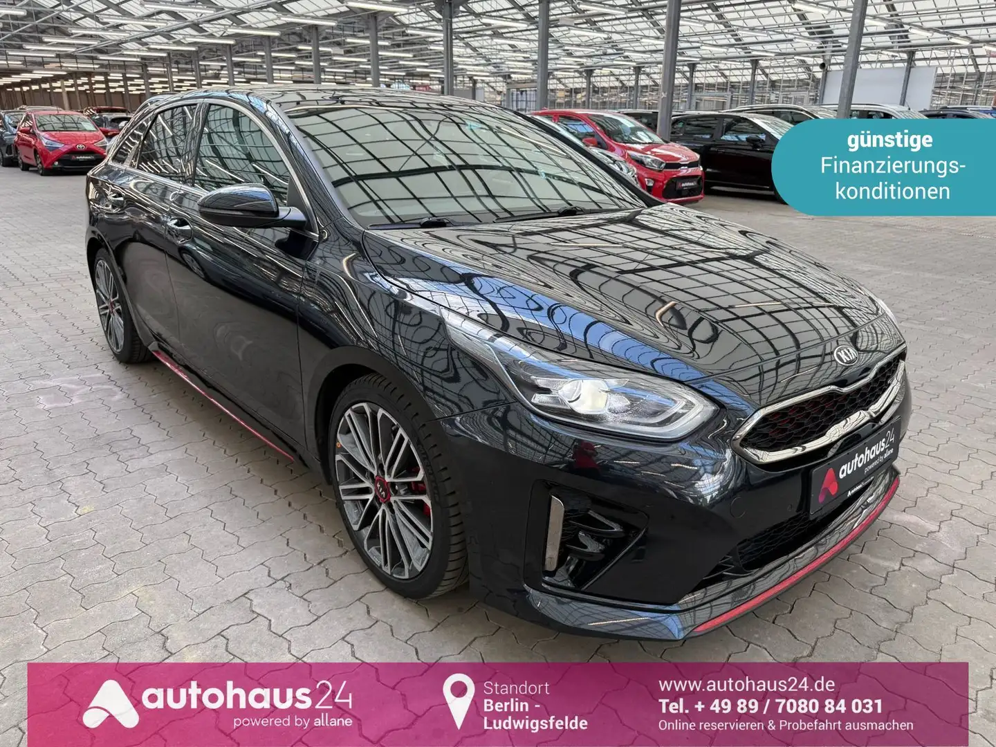 Kia ProCeed / pro_cee'd Proceed 1.6 T-GDI GT Navi|DCT|LED|Sitzhzg Schwarz - 1