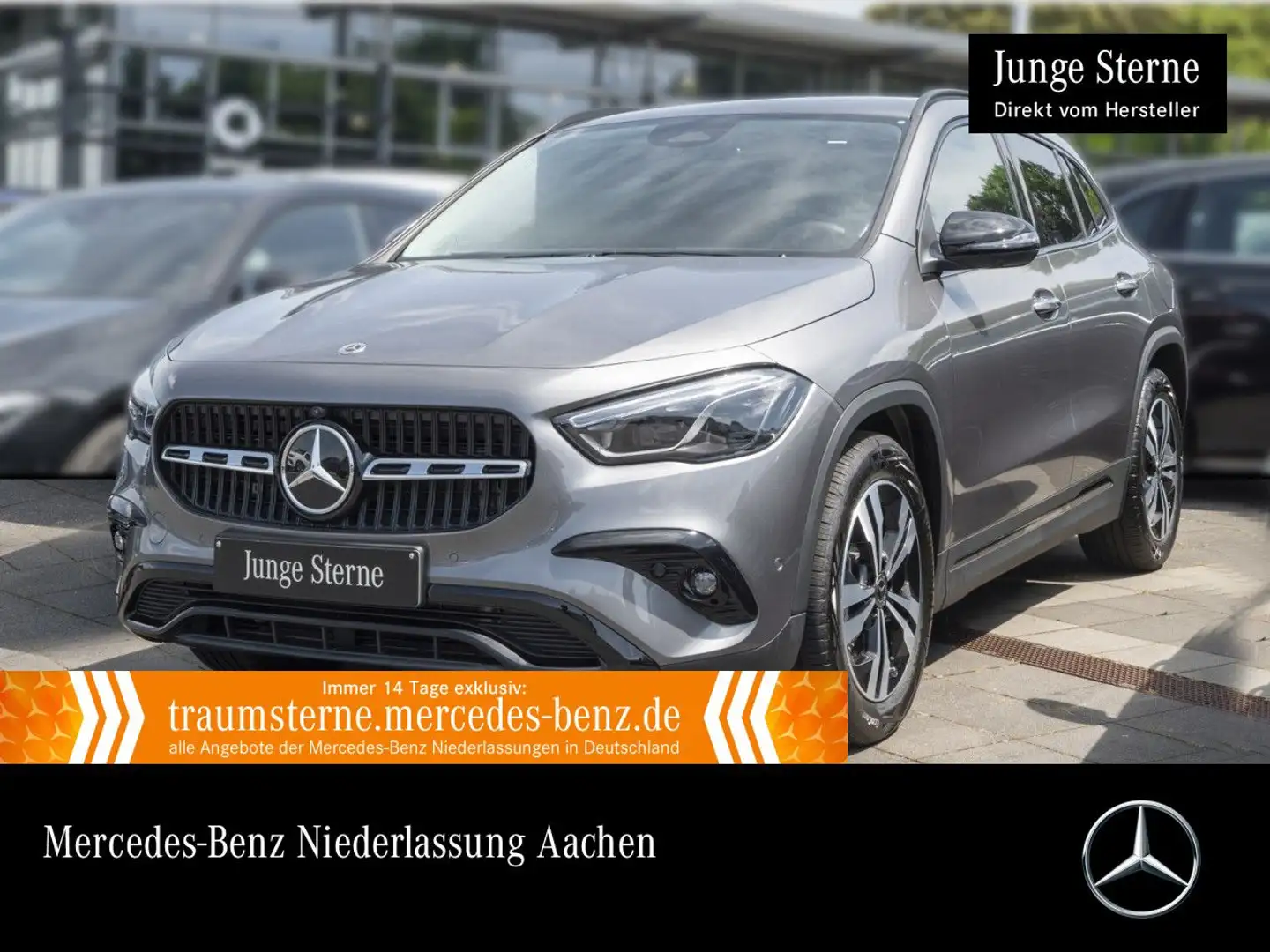 Mercedes-Benz GLA 220 d 4M PROGRESSIVE+NIGHT+360°+MULTIBEAM+8G Grau - 1