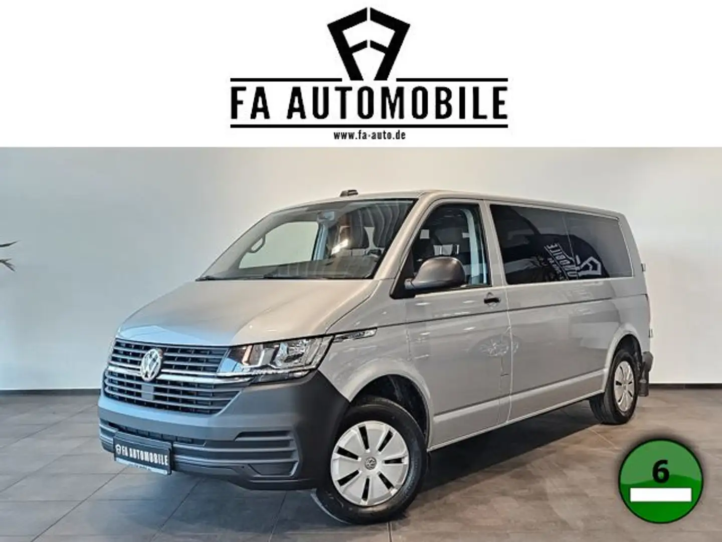 Volkswagen T6 Caravelle 2.0 TDI 9 Sitzer Lang Pdc EU6 Plus Argent - 1