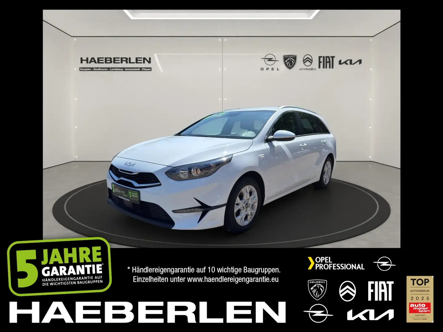 Kia Ceed SW / cee'd SW Ceed SW 1.6 Vision ACC Navi KAMERA Sitzh. Blanc - 1