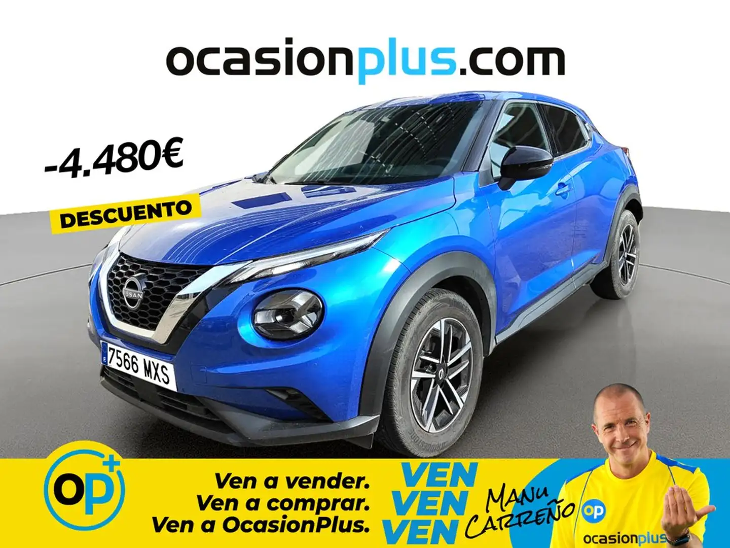Nissan Juke 1.0 DIG-T N-Connecta 4x2 84kW Azul - 1