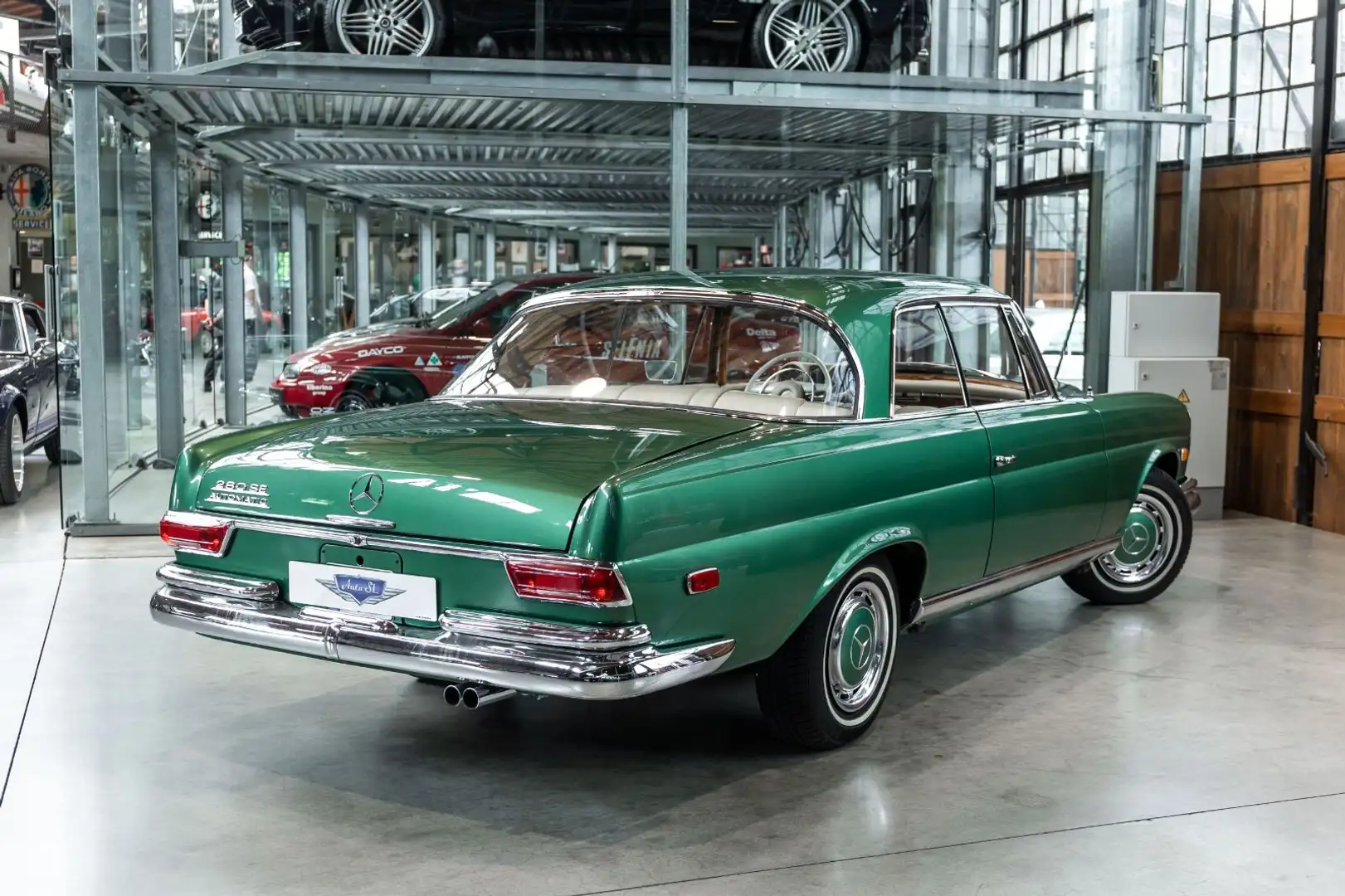Mercedes-Benz 280 SE Automatic | Voll-Restauriert Verde - 2