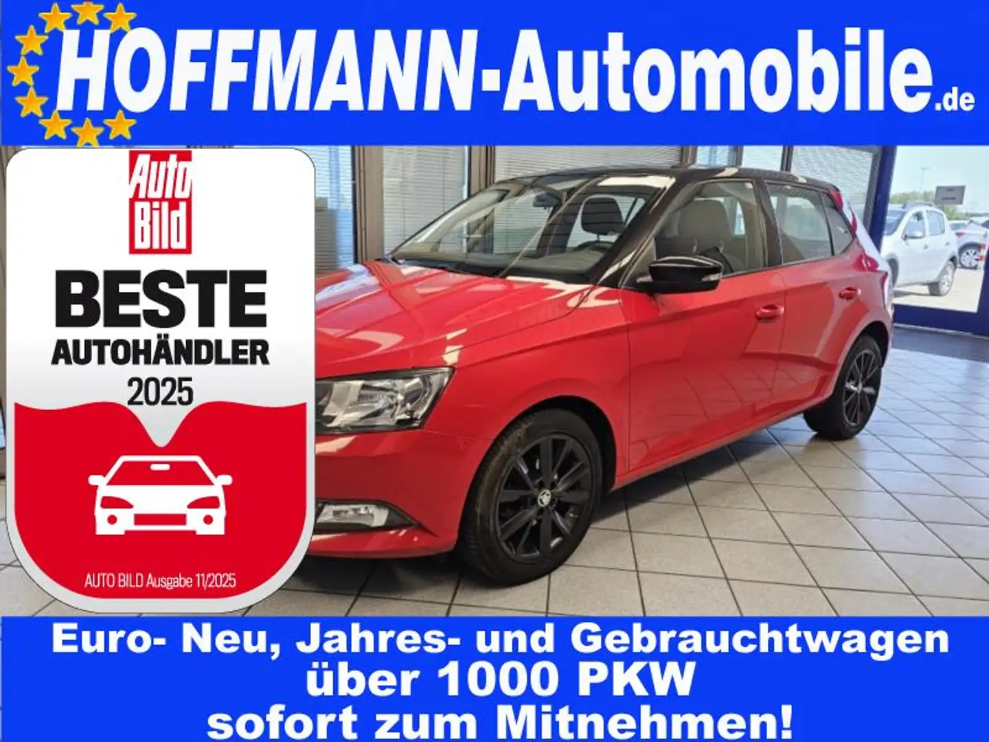 Skoda Fabia Monte Carlo Klima,PDC,Alufelgen Rot - 1