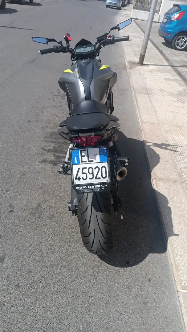Yamaha MT-07 abs, black fluo Nero - 2