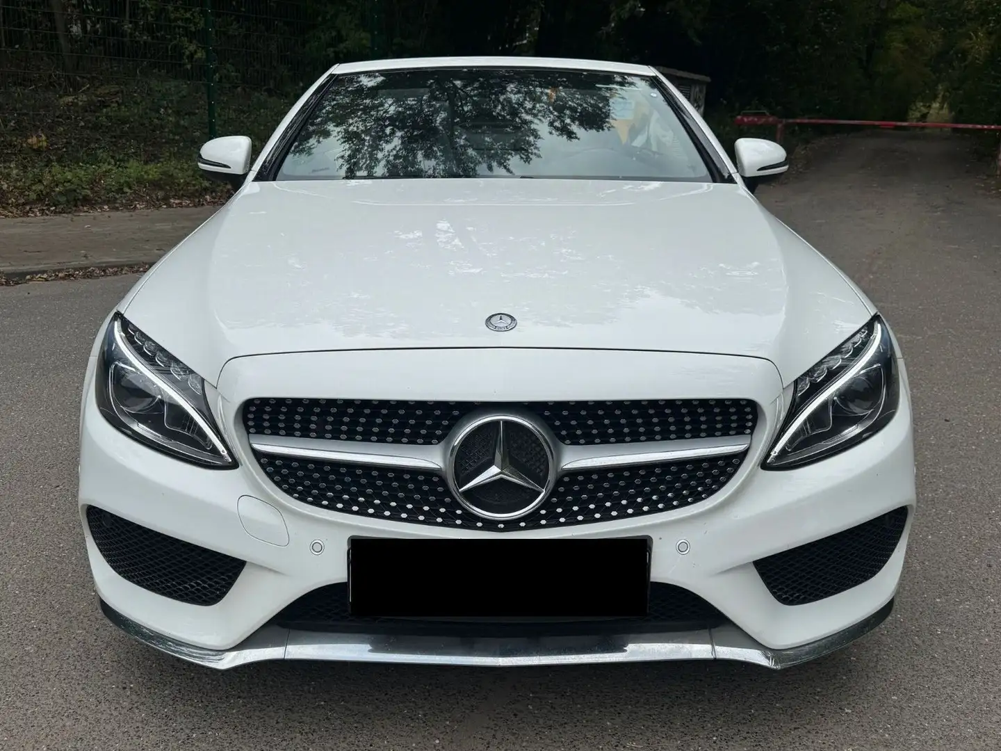 Mercedes-Benz C 180 Cabrio AMG 2HD NAVI AIRSCFT PDC LED Blanc - 2