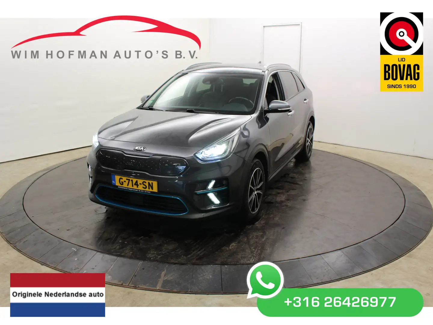 Kia e-Niro ExecutiveLine 64 kWh 455 Km Vol leder JBL Camera D Grijs - 1