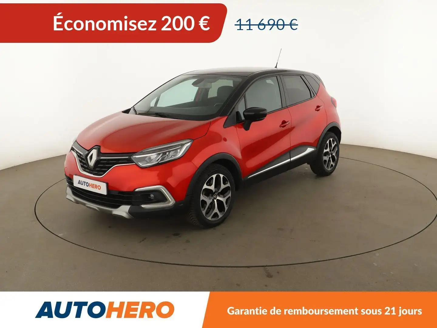 Renault Captur 1.5 dCi Energy Intens Rouge - 1
