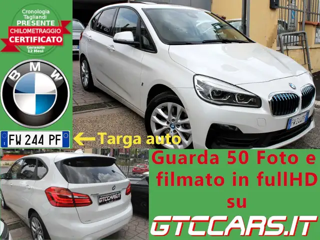 BMW 225 XE FullLED Pelle Tetto NavPro CAM TAGLIANDI BMW
