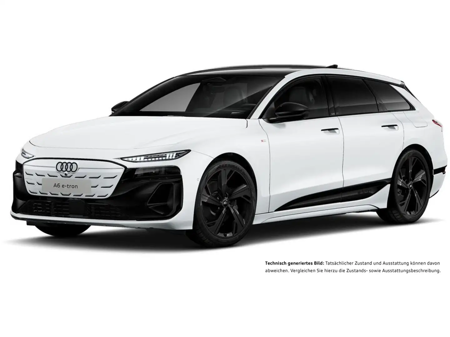 Audi A6 e-tron Avant S LINE PANO B&O AHK 360°CAM LM21 Weiß - 2