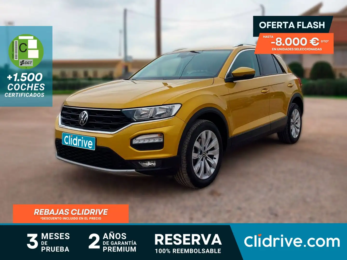 Volkswagen T-Roc 2.0TDI Advance 85kW Orange - 1