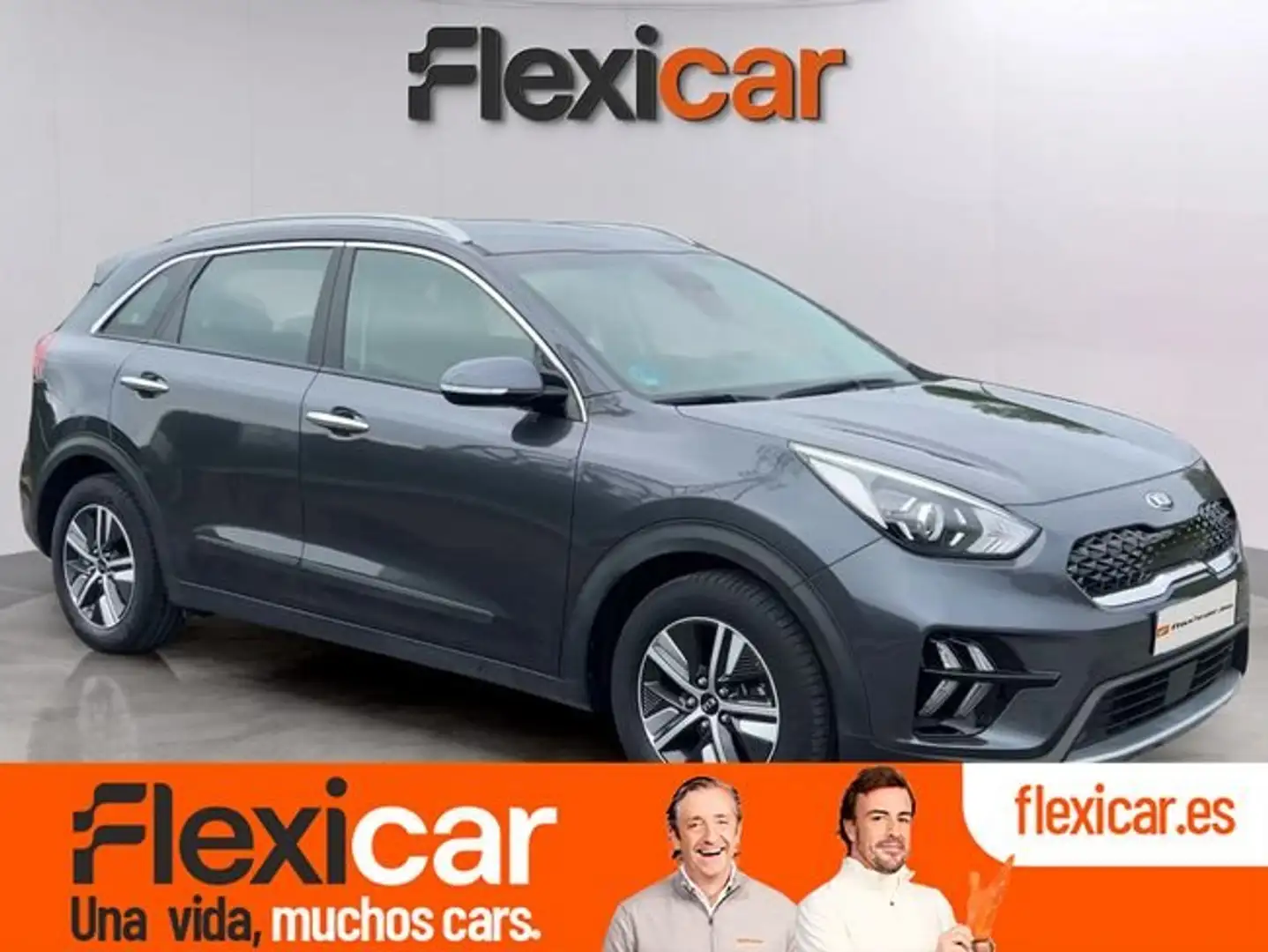 Kia Niro 1.6+GDi+HEV+104kW+%28141CV%29+Drive Gris - 1