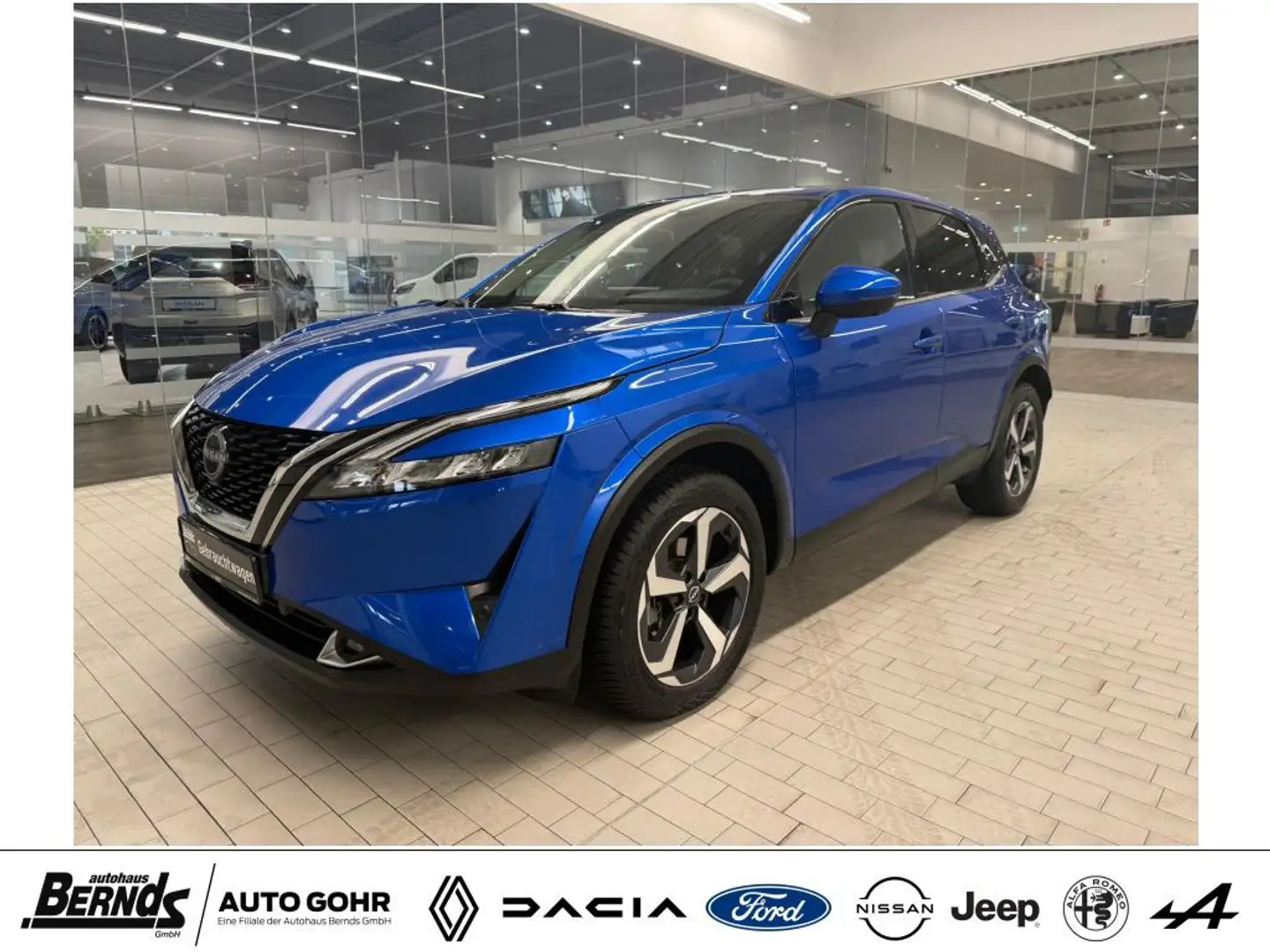 Nissan Qashqai 1.3 DIG-T MHEV Xtronic N-Connecta WINTER-PKT R-KAM Blau - 1