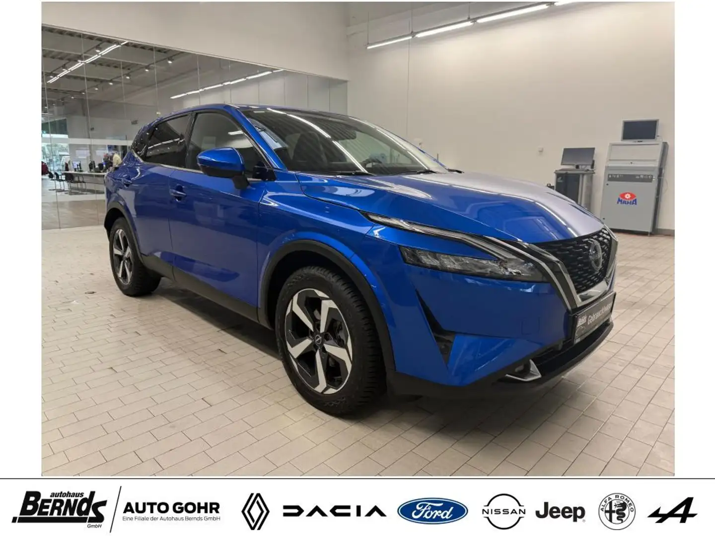 Nissan Qashqai 1.3 DIG-T MHEV Xtronic N-Connecta WINTER-PKT R-KAM Blau - 2
