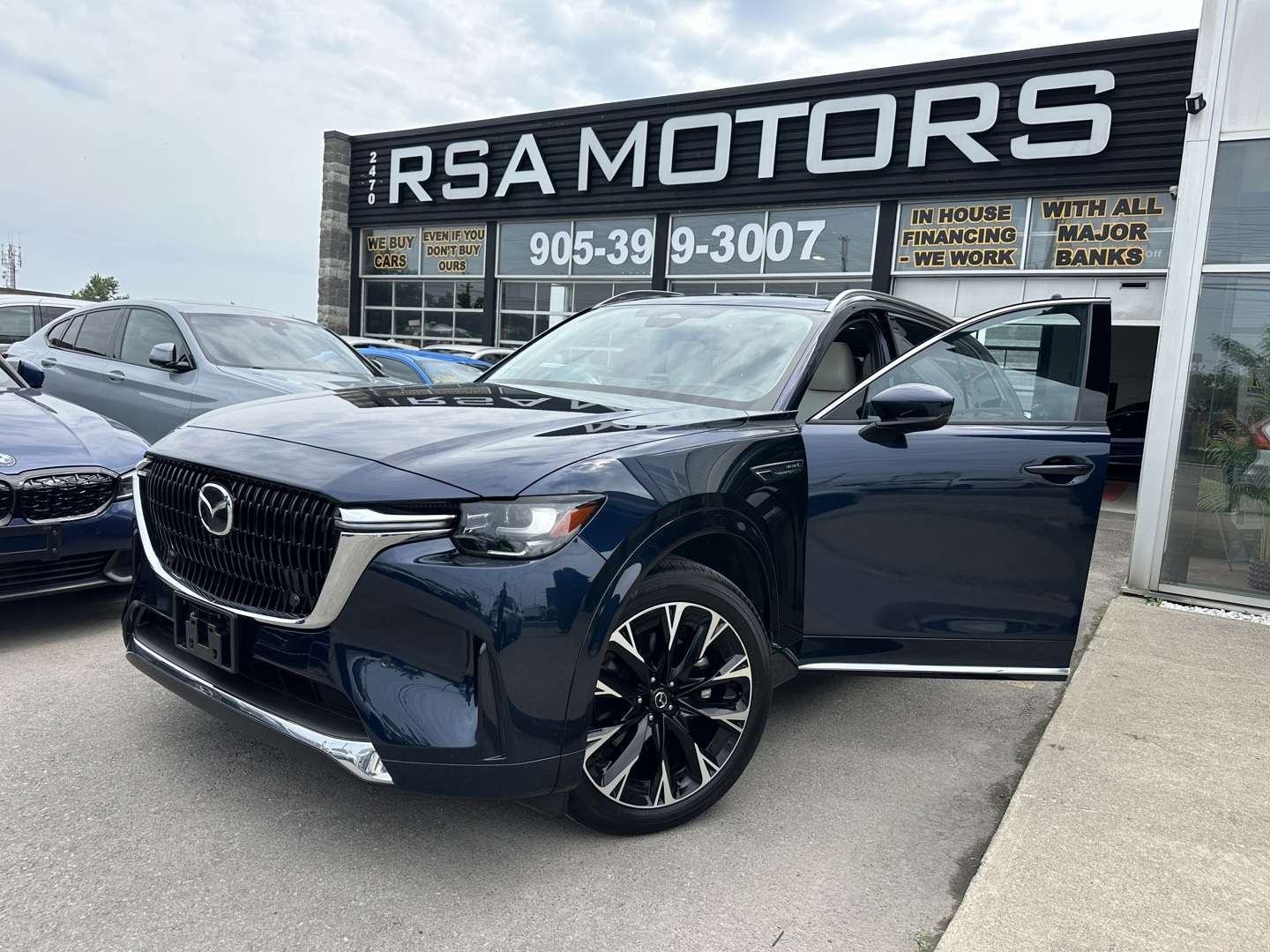2025 Mazda CX-90 Premium Plus AWD | INLINE-6 | PANO ROOF | WHITE LE