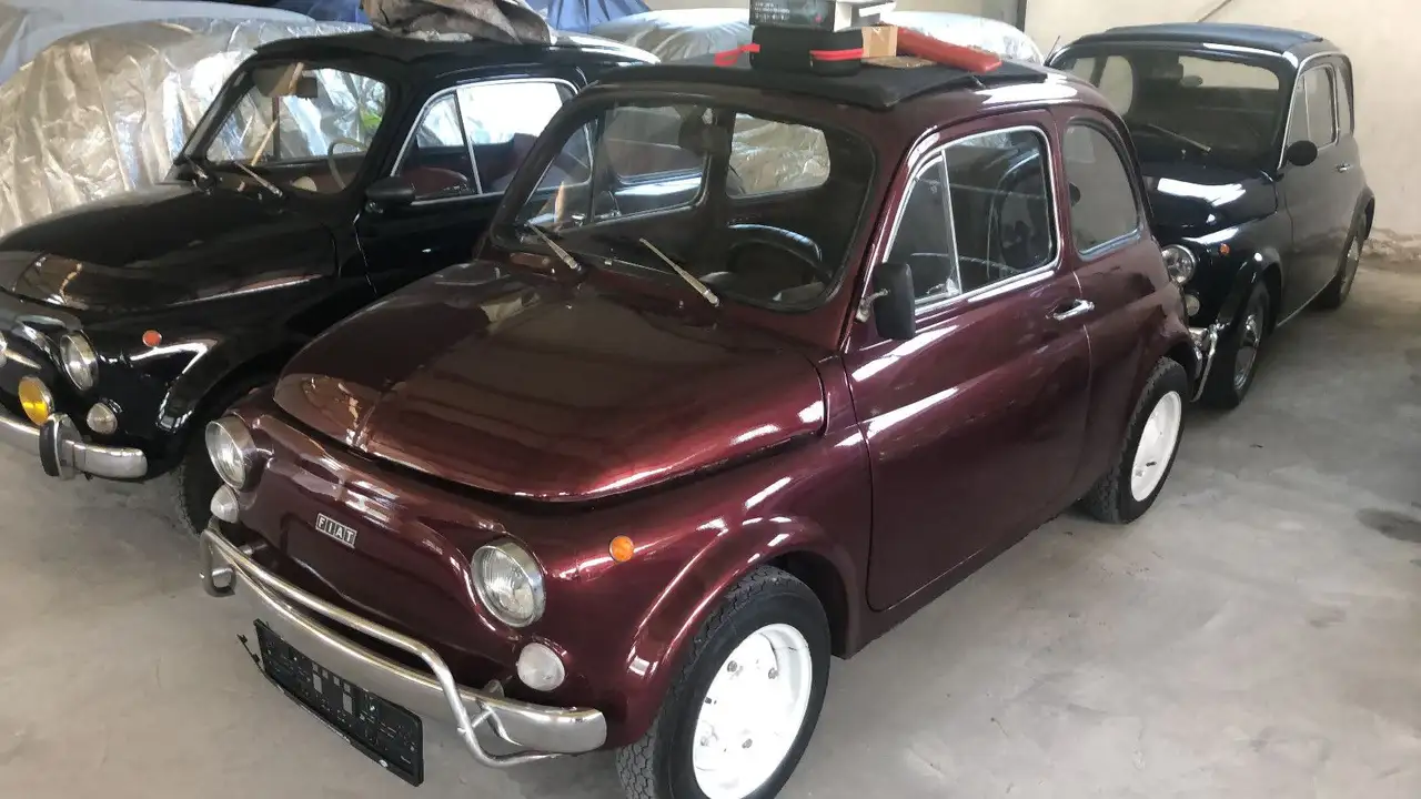 Fiat 500 F weiss+versch Farben von Sammlung top, foto 12