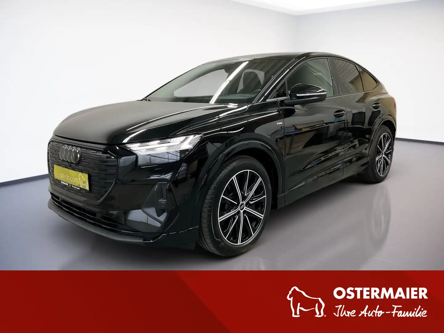 Audi Q4 e-tron Q4 Sportback e-tron S-LINE BLACK EDITION 50 299PS Zwart - 1