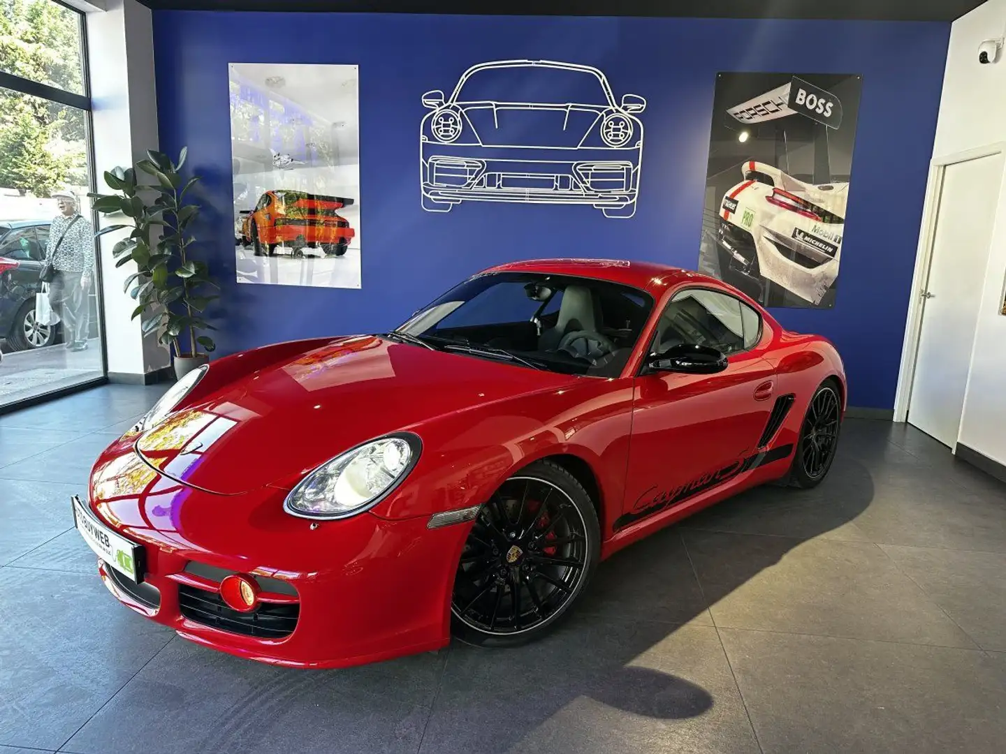 Porsche Cayman 3.4 S Sport 303ch Edition limitée 700 exemplaires  Rojo - 1