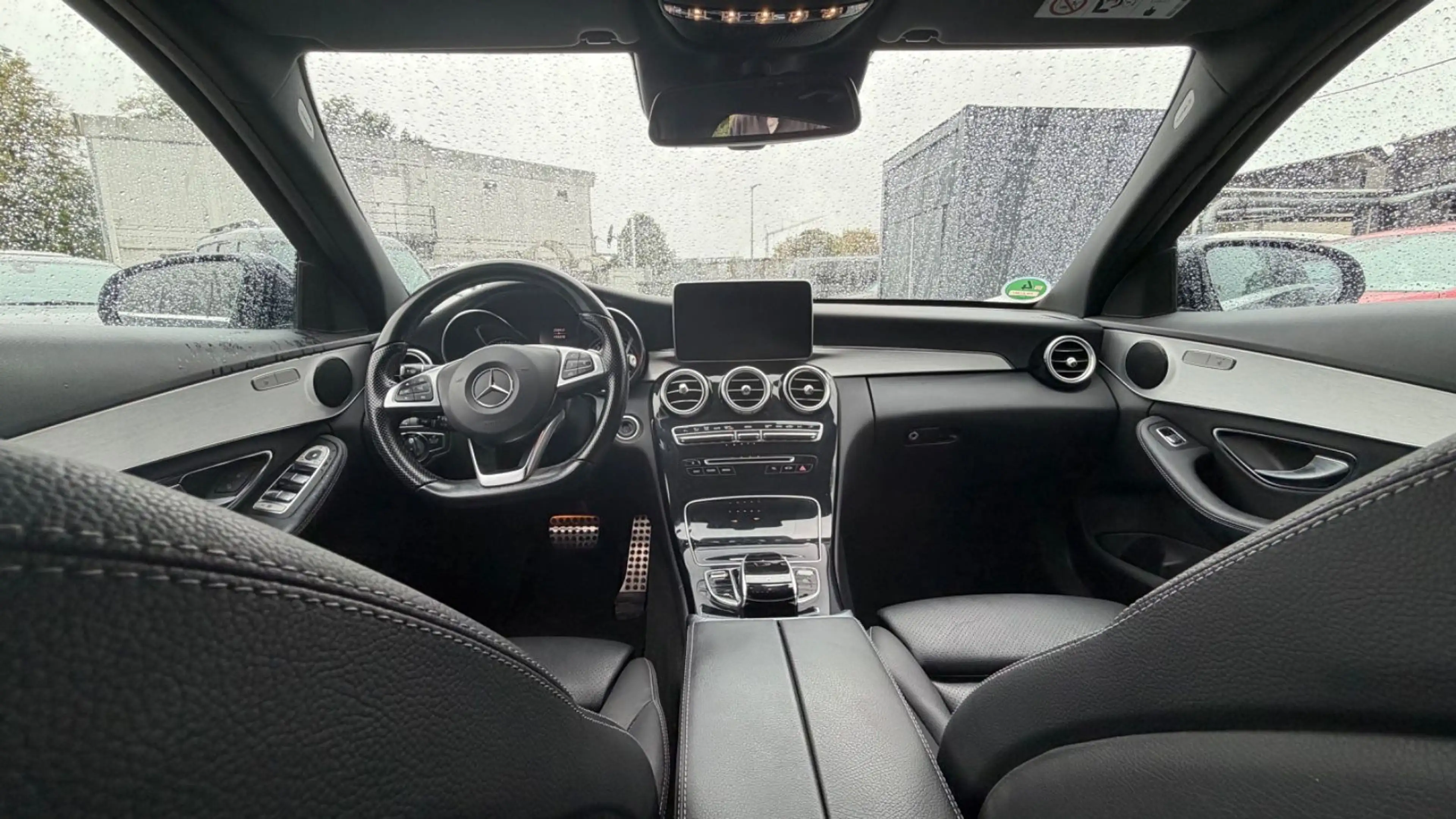 Mercedes-Benz C 220 d 4Matic AMG Line+LEDER+NAVI+CAM+AHK+LED — photo 13