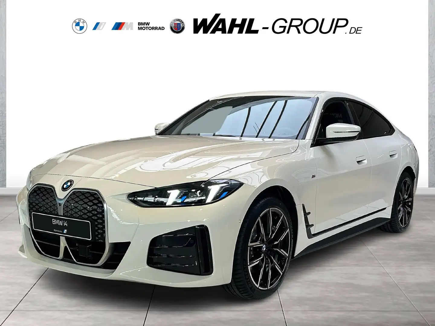 BMW i4 eDrive40 Gran Coupé M Sport AHK Glasdach LED HeadU Bílá - 1