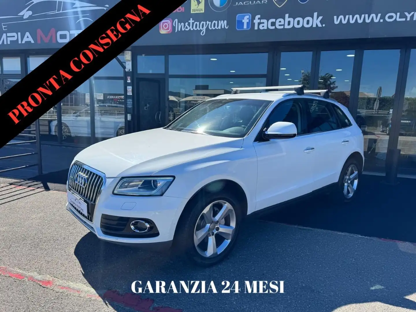 Audi Q5 2.0 TDI SPORT NAVI PDC AUTOMATICA Bianco - 1