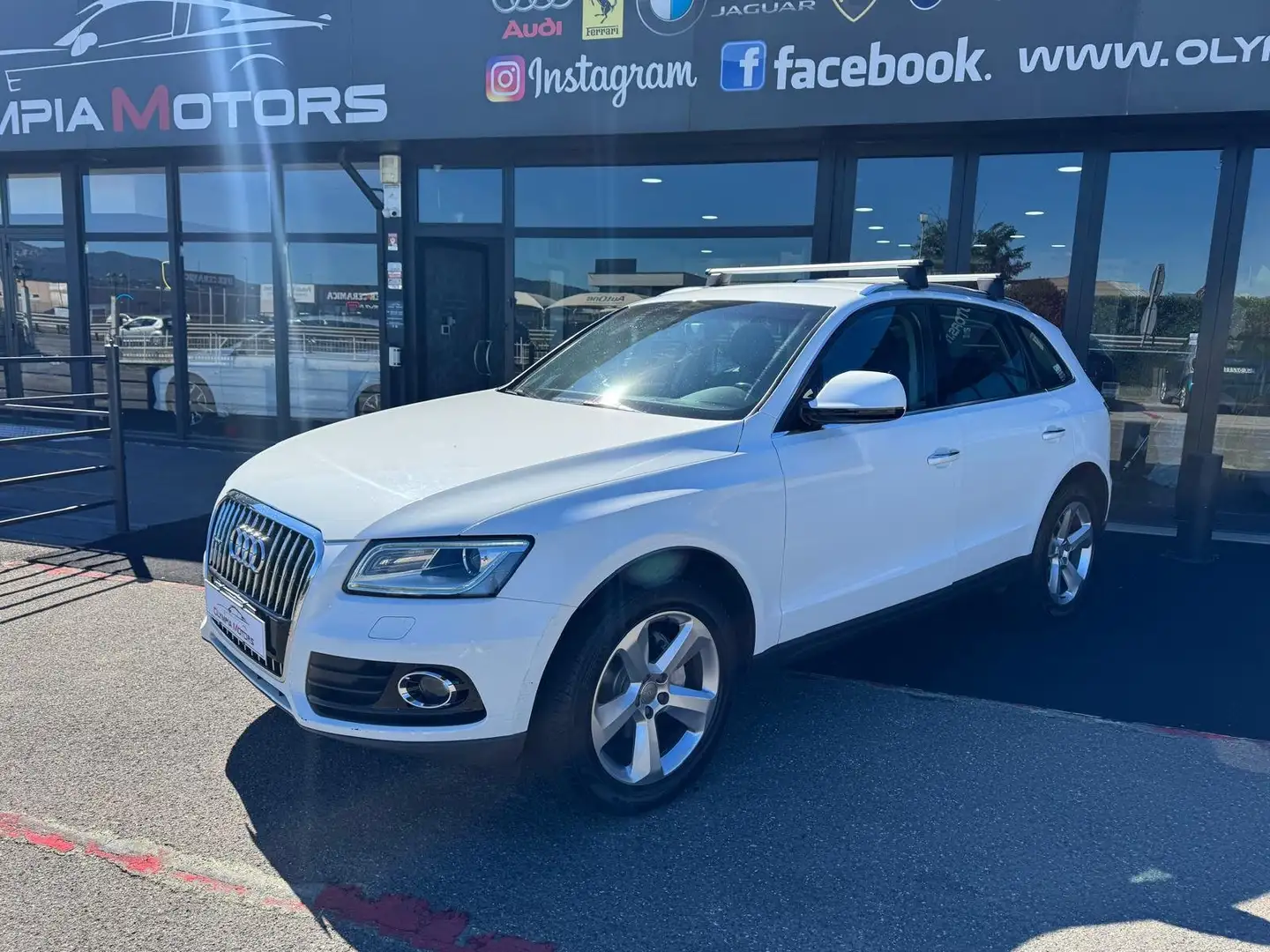 Audi Q5 2.0 TDI SPORT NAVI PDC AUTOMATICA Bianco - 2