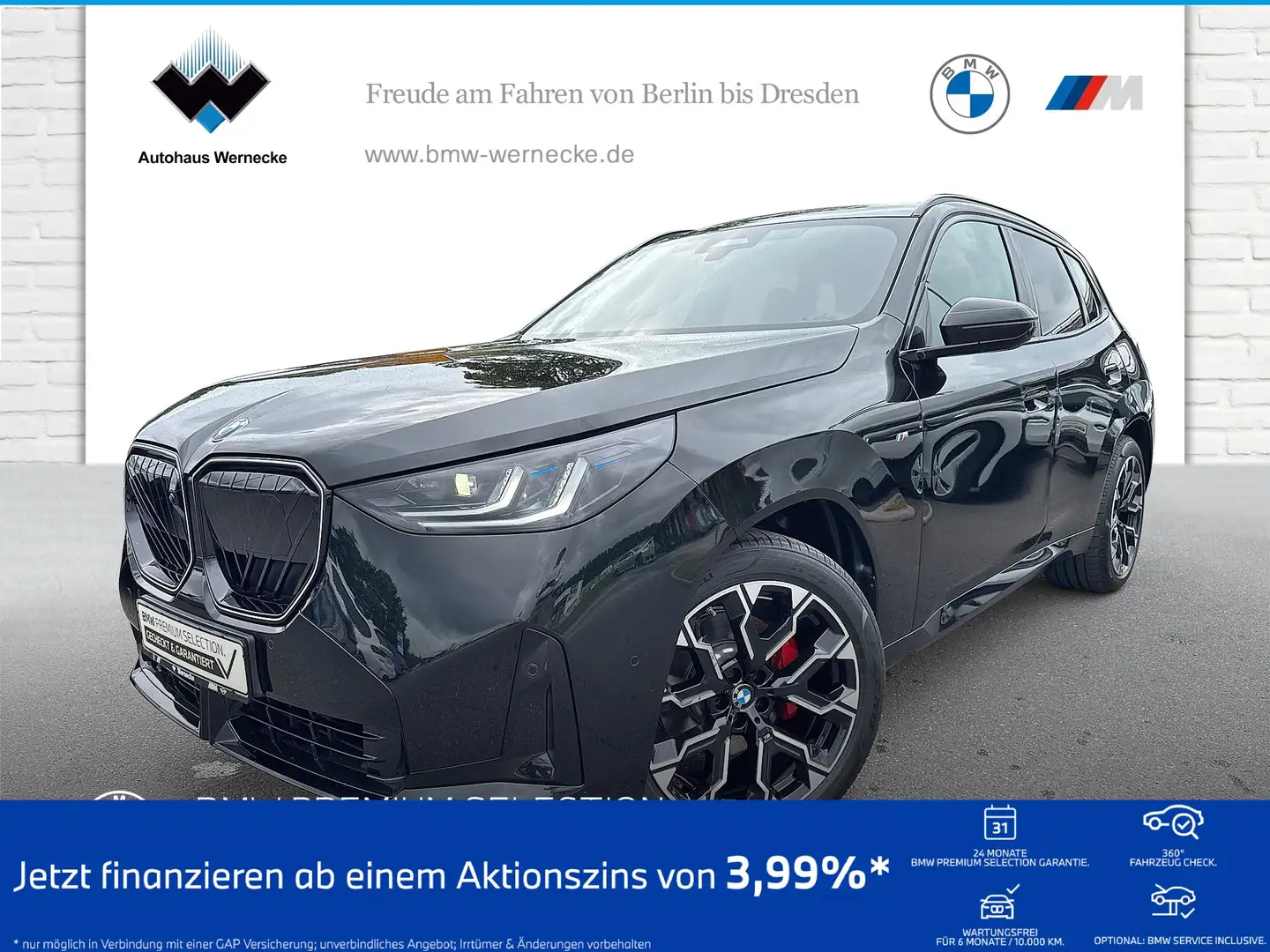 BMW X3 xDrive20d M Sportpaket HK HiFi DAB LED AHK Noir - 1