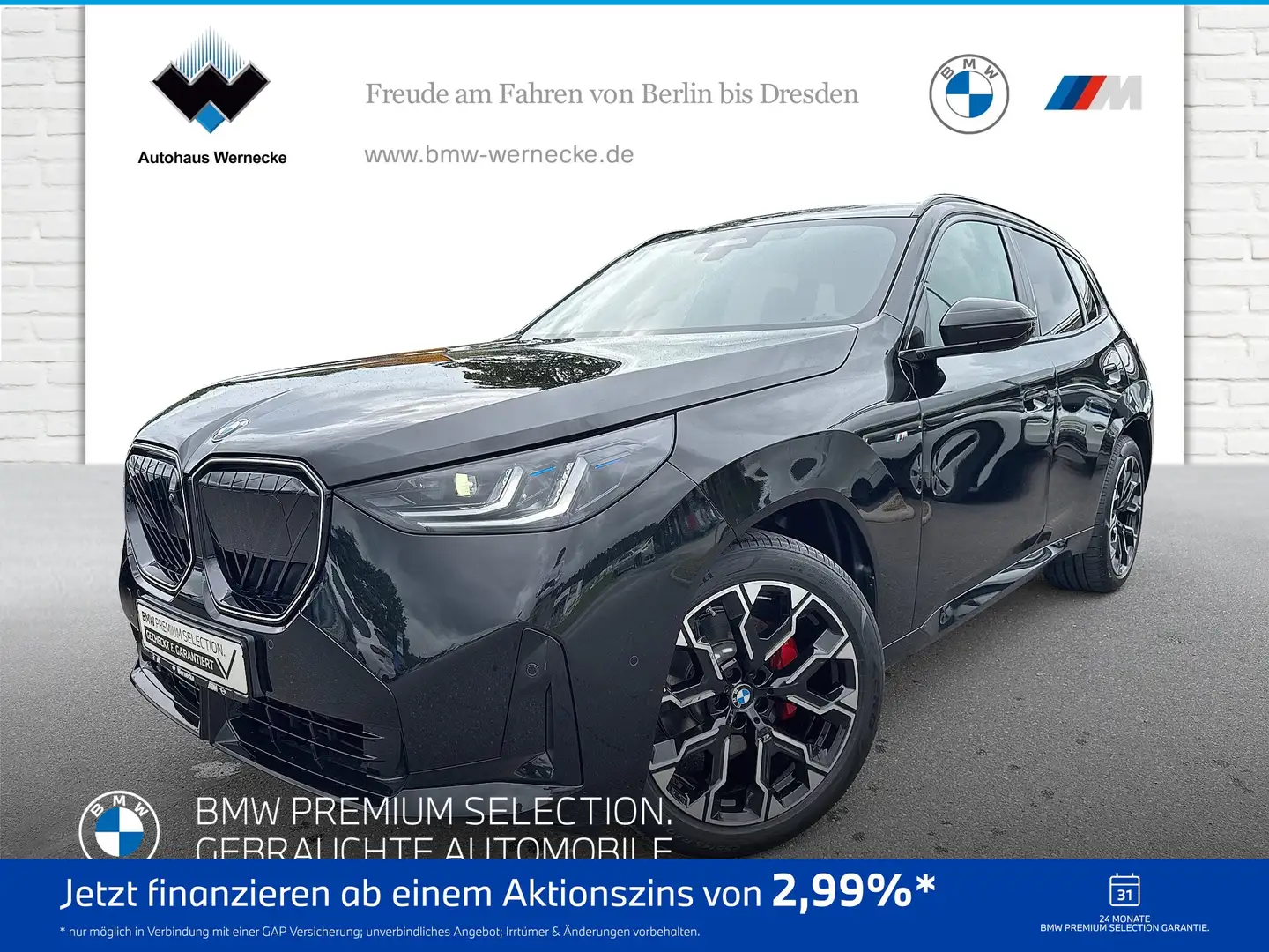 BMW X3 xDrive20d M Sportpaket HK HiFi DAB LED AHK Schwarz - 1
