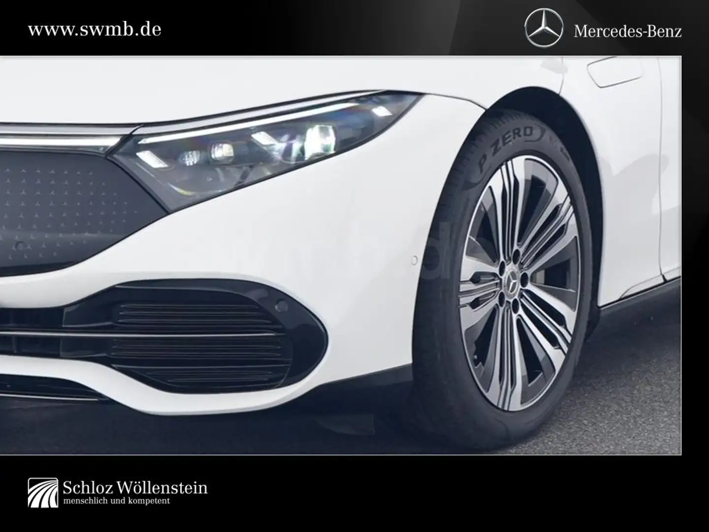 Mercedes-Benz EQS 450 4M ElectricArt/DigitalLight/AHK/Fahrass+ Weiß - 2