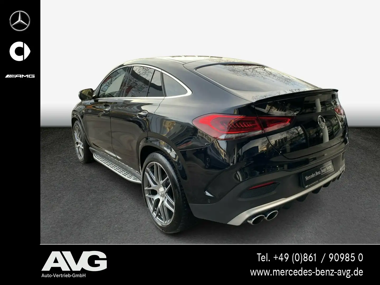 Mercedes-Benz GLE 53 AMG GLE 53 4M+ Coupé Pano Airm Dist. Burm. 22" AHK Schwarz - 2