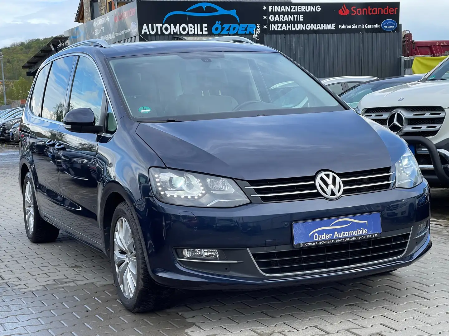 Volkswagen Sharan 2.0 TDI Highline BMT++Finanzierung++ Bleu - 1