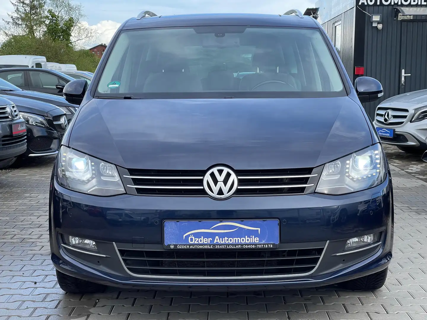 Volkswagen Sharan 2.0 TDI Highline BMT++Finanzierung++ Blau - 2