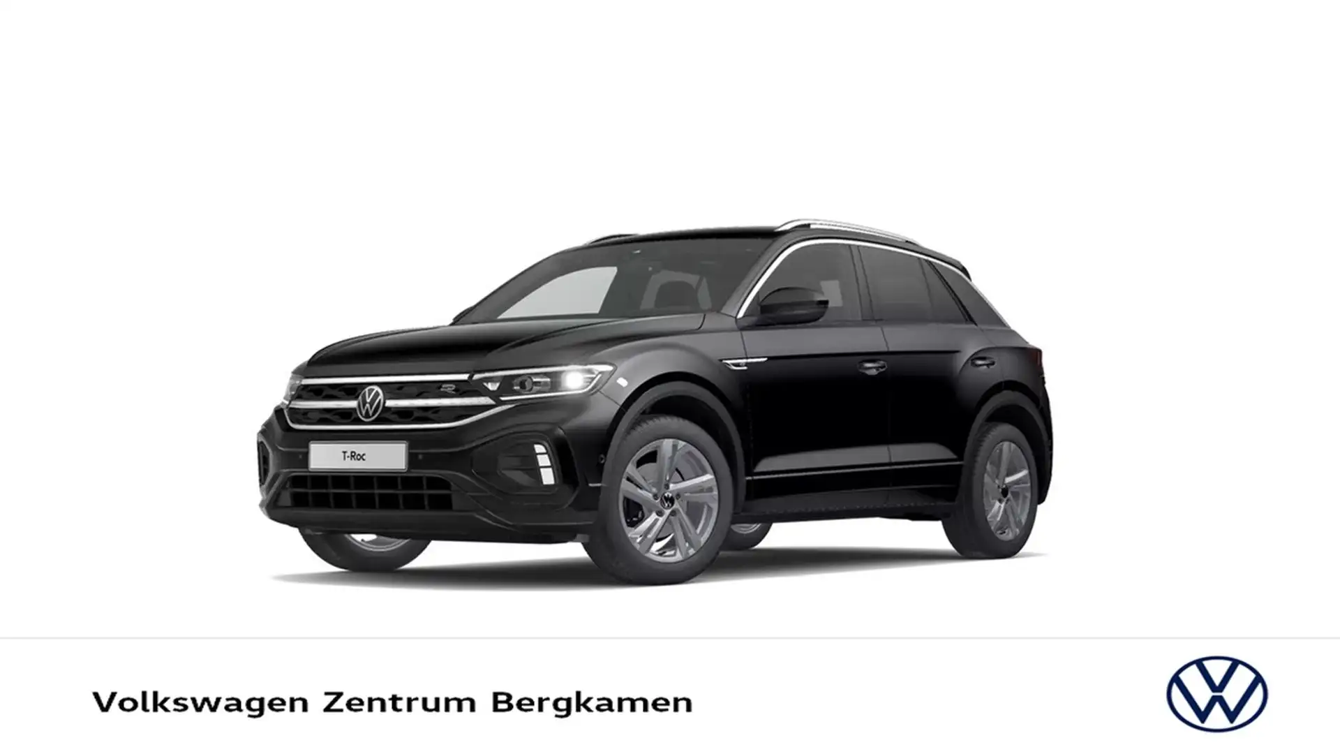 Volkswagen T-Roc 1.0 R-LINE CAM ACC NAVI LM17 LED+ CARPLAY Schwarz - 2