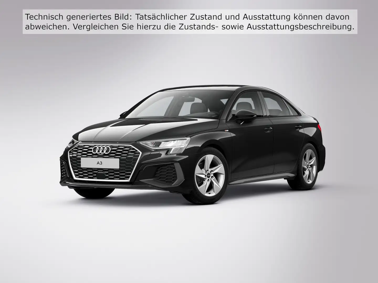Audi A3 30 TFSI S line S tronic *Fahrschulfahrzeug* S Schwarz - 2