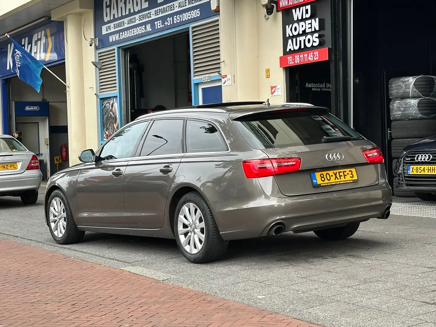 Audi A6 Avant 2.0 TFSI Pro Line Plus Aut Leer Navi Clima P Grey - 2