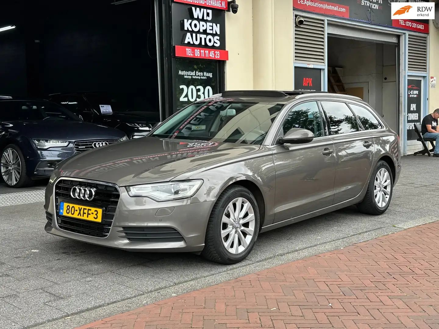 Audi A6 Avant 2.0 TFSI Pro Line Plus Aut Leer Navi Clima P Grey - 1