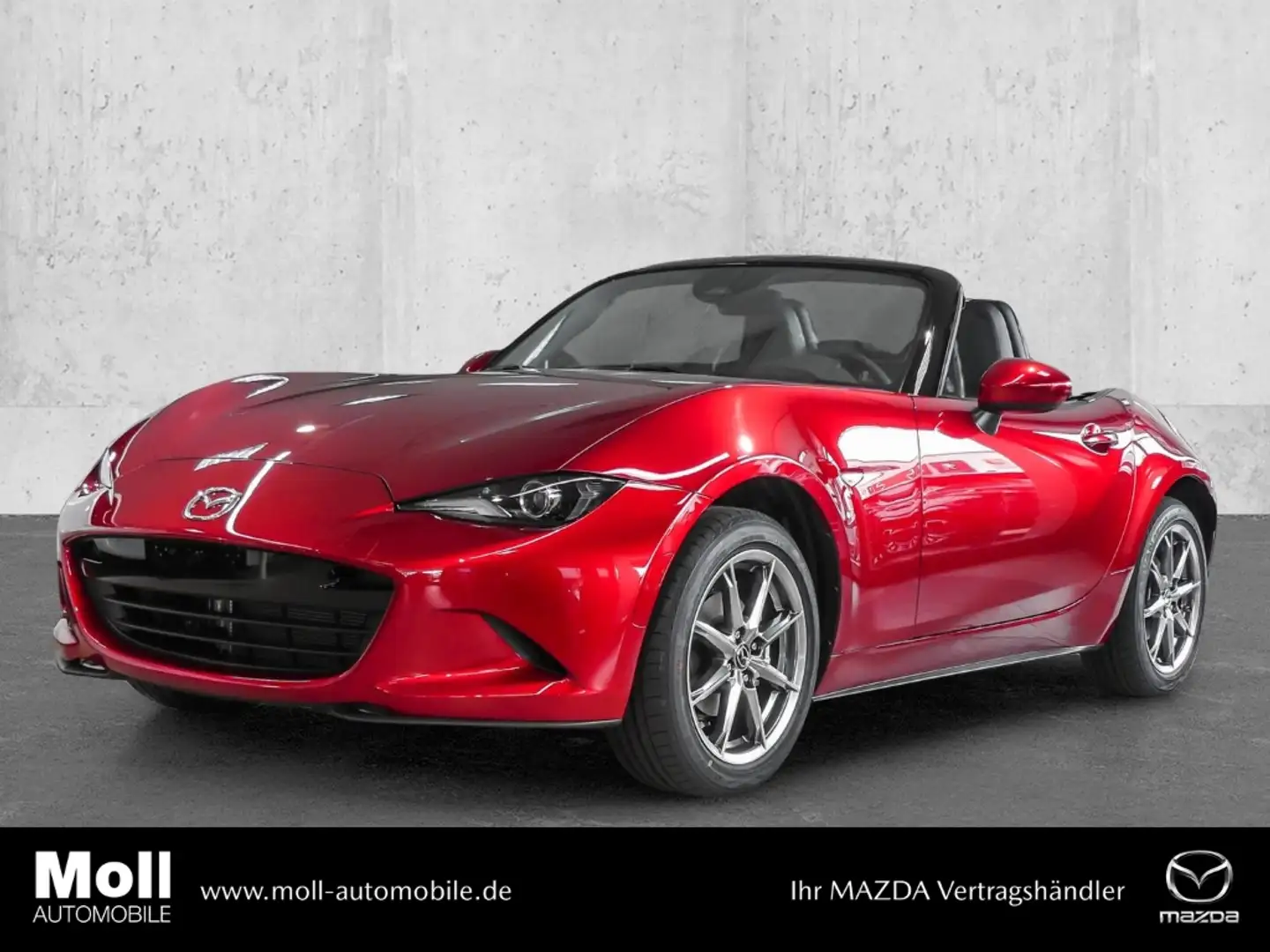 Mazda MX-5 Exclusive-Line 1.5 SKYACTIV-G 132 EU6e RWD Rouge - 1