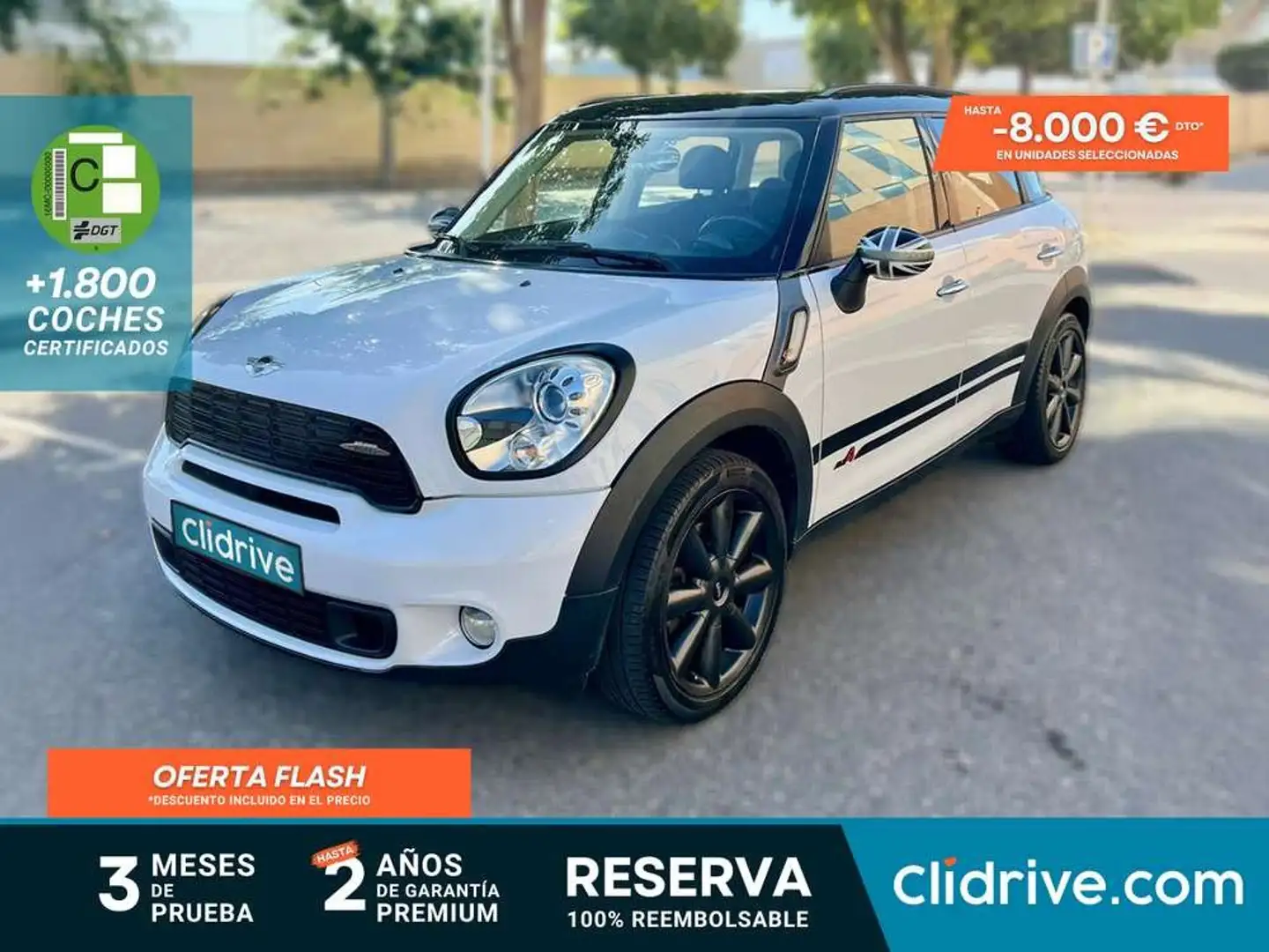 MINI Cooper S Countryman Blanc - 1