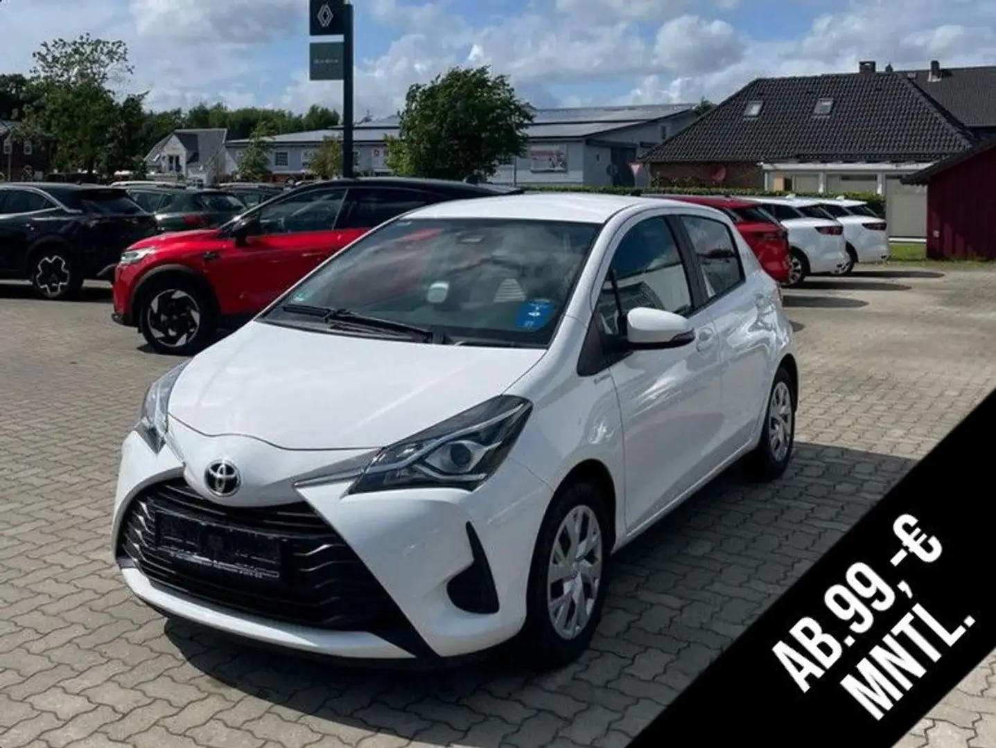 Toyota Yaris Comfort *Kamera*NAVI* Blanc - 1