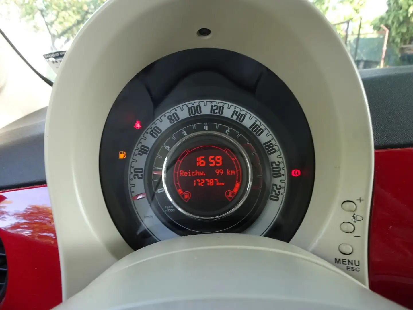 Fiat 500 Pop Rouge - 2