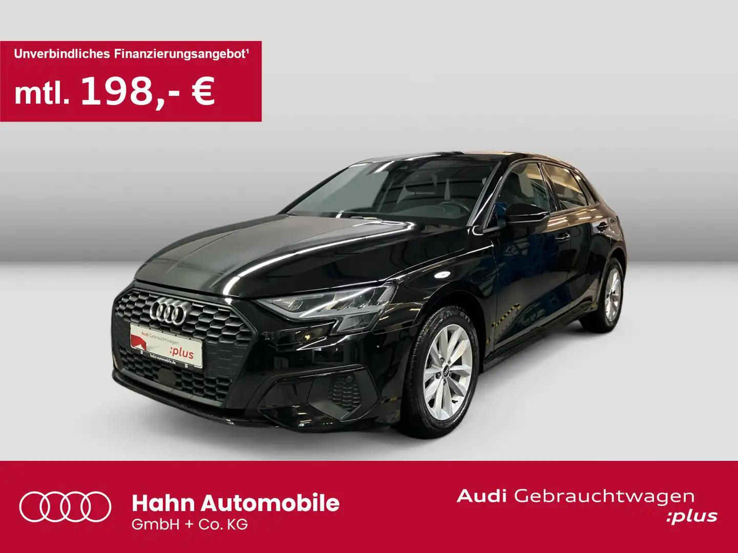 Audi A3 30 TFSI Virtual Sitzh LED Klima DAB Schwarz - 1