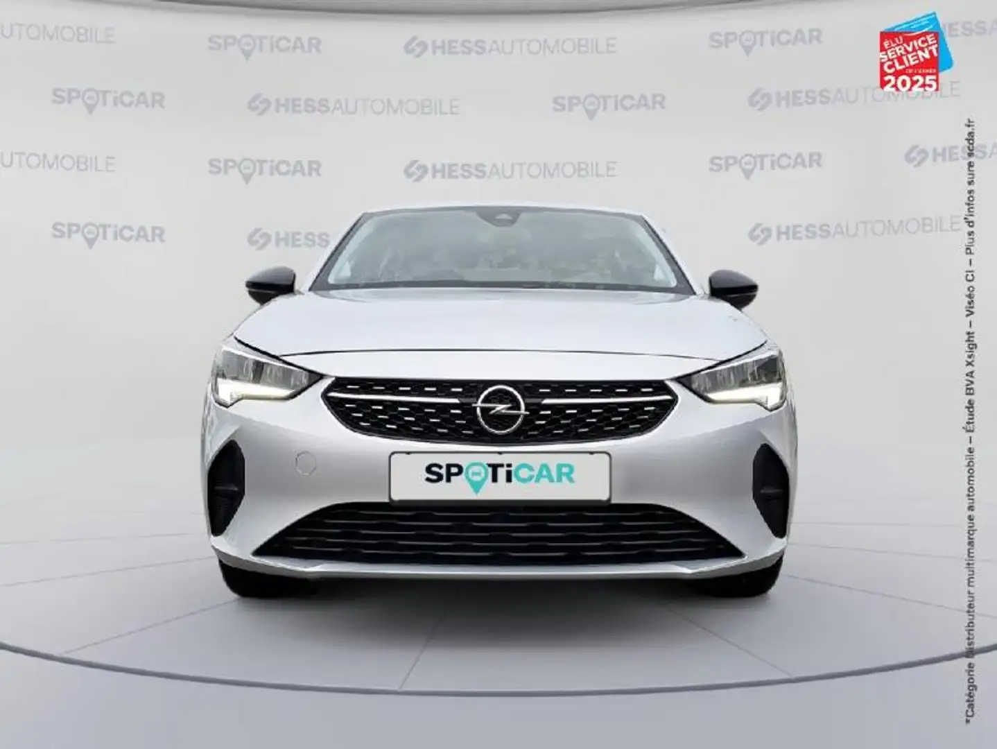 Opel Corsa-e 1.2 75ch Elegance Business GPS Carplay Gris - 2