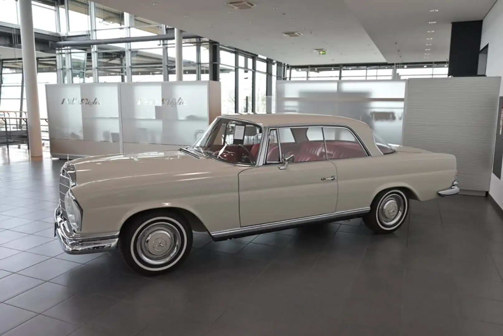 Mercedes-Benz 250 SE Coupe KOMPLETT RESTAURIERT/KÜHLER/SERVOLE Gris - 2